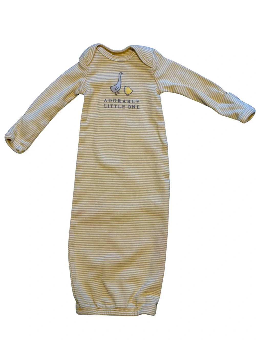 Carter's Yellow Stripe & White Sheep Sleep Sacks - 2 Pack